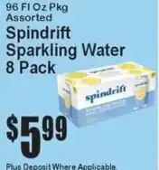 Super Fresh Spindrift Sparkling Water offer