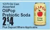 Super Fresh Olipop prebiotic soda offer