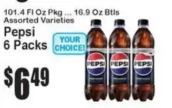 Super Fresh Pepsi 6 Packs offer