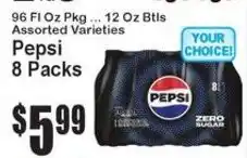 Super Fresh Pepsi 8 Packs offer