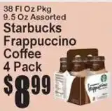 Super Fresh Starbucks frappuccino coffee offer