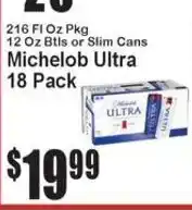 Super Fresh Michelob Ultra offer