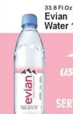 Super Fresh Evian Water offer