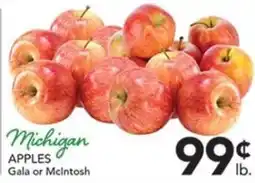 Pete's Fresh Market Michigan Apples offer
