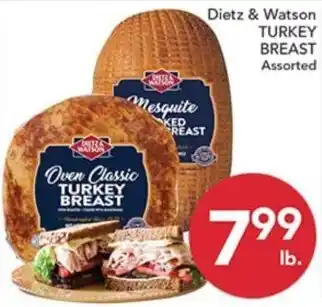 Pete's Fresh Market Dietz & Watson turkey breast assorted offer