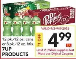 Pete's Fresh Market 7up products offer