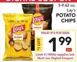 Pete's Fresh Market Lay's potato chips offer