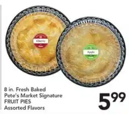 Pete's Fresh Market Pete's Market Signature Fruit Pies offer