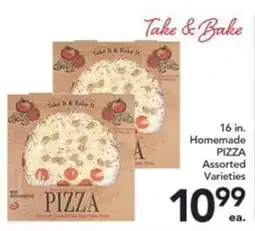 Pete's Fresh Market Take & Bake pizza offer