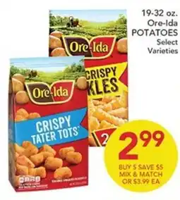 Pete's Fresh Market Ore-Ida Crispy Tater Tots offer