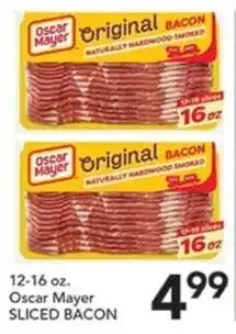 Pete's Fresh Market Oscar Mayer sliced bacon offer