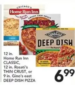 Pete's Fresh Market Home Run Inn classic, rosati's thin crust, or gino's east deep dish pizza offer