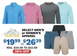 Big 5 Pacific Trail select men's or women's apparel offer