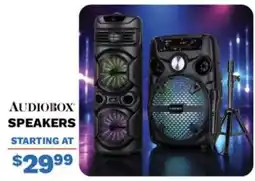 Big 5 AudioBox speakers offer