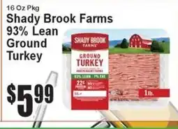 Super Fresh Shady Brook Farms ground turkey offer