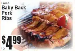 Super Fresh Fresh Baby Back Pork Ribs offer