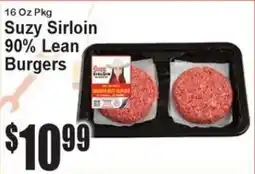 Super Fresh Suzy Sirloin Burgers offer