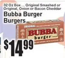 Super Fresh Bubba Burger Burgers offer