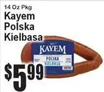Super Fresh Kayem Polska Kielbasa offer
