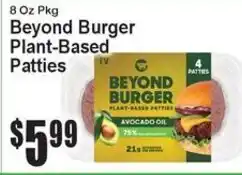 Super Fresh Beyond Burger Plant-Based Patties offer