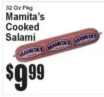 Super Fresh Mamita's Cooked Salami offer