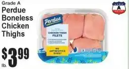 Super Fresh Perdue boneless chicken thighs offer