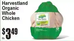 Super Fresh Harvestland organic whole chicken offer