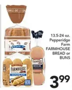 Pete's Fresh Market Pepperidge Farm Farmhouse Bread or Buns offer