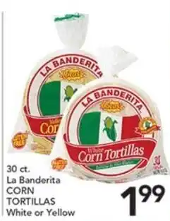 Pete's Fresh Market La Banderita corn tortillas offer