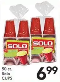 Pete's Fresh Market Solo cups offer