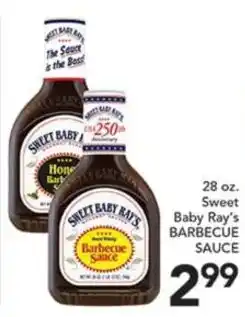 Pete's Fresh Market Sweet Baby Ray's Barbecue Sauce offer