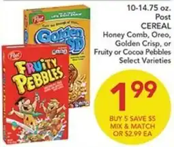 Pete's Fresh Market Post cereal offer