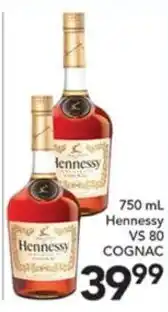 Pete's Fresh Market Hennessy VS 80 Cognac offer