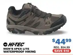 Big 5 Hi-tec men's apex lite waterproof hiking offer