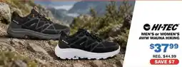 Big 5 Hi-Tec Men's or Women's Aww Mauna Hiking offer