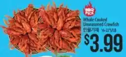 Hmart Whole Cooked Unseasoned Crawfish offer