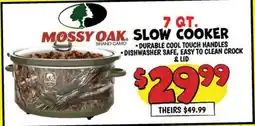 Ollie's MOSSY OAK 7 QT. SLOW COOKER offer
