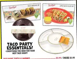 Ollie's TACO NIGHT TORTILLA WARMER offer
