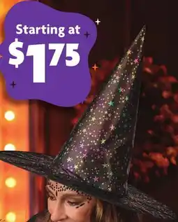 Family Dollar Witch Hats offer