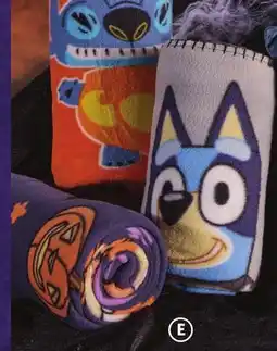 Family Dollar Character Plush Throws offer