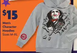 Family Dollar Men's Character Hoodies offer