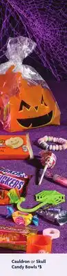Family Dollar Cauldron or Skull Candy Bowls offer