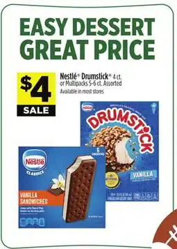 Dollar General Nestle Drumstick offer