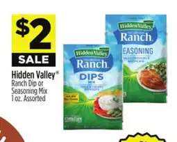 Dollar General Hidden Valley Ranch Dip or Seasoning Mix offer