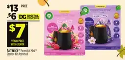 Dollar General Air Wick Essential Mist Starter Kit offer