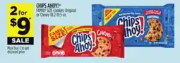 Dollar General CHIPS AHOY! FAMILY SIZE Cookies Original or Chewy offer