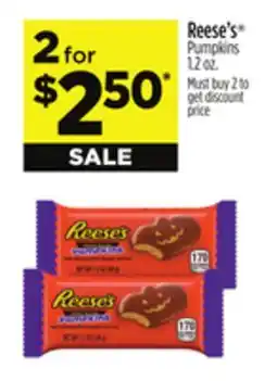 Dollar General Reese's Pumpkins offer
