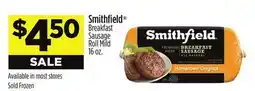 Dollar General Smithfield Breakfast Sausage Roll Mild offer