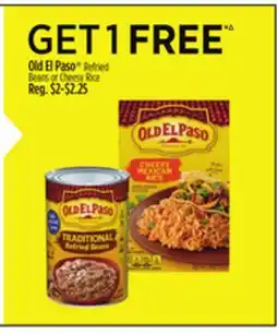 Dollar General Old El Paso Refried Beans or Cheesy Rice offer