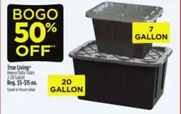 Dollar General True Living Heavy Duty Totes offer